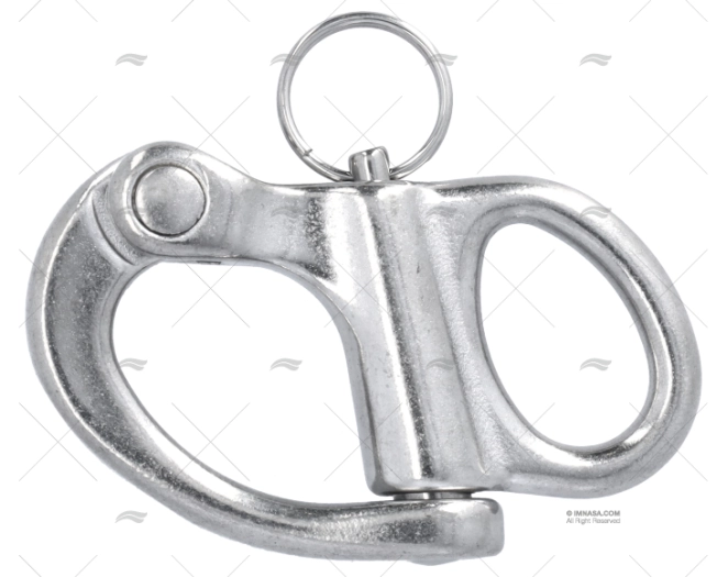 MOSCHETTONE A SGANCIO RAPIDO FISSO INOX 16mm