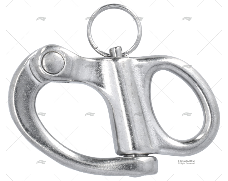 MOSCHETTONE A SGANCIO RAPIDO FISSO INOX 16mm
