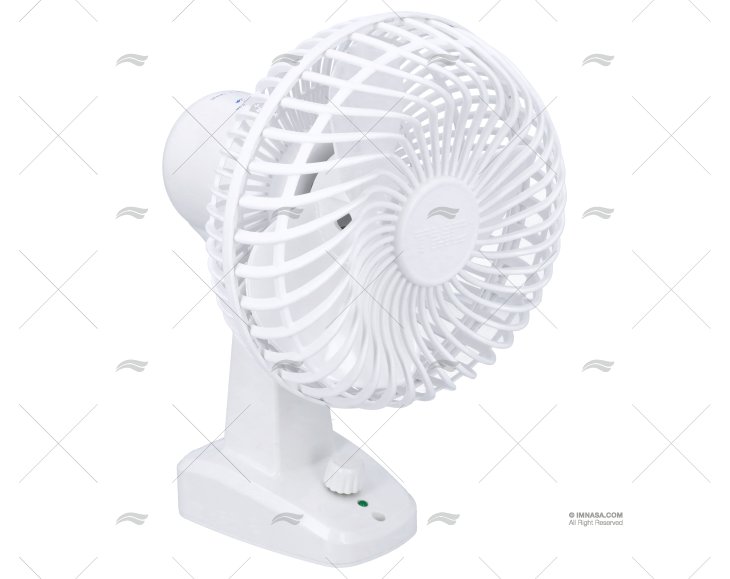 VENTILATORE PLASTICA BIANCO 12V