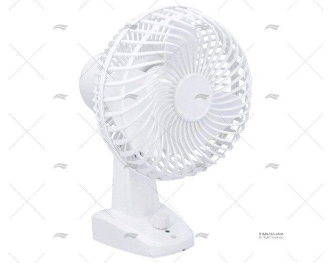 VENTILATORE PLASTICA BIANCO 24V