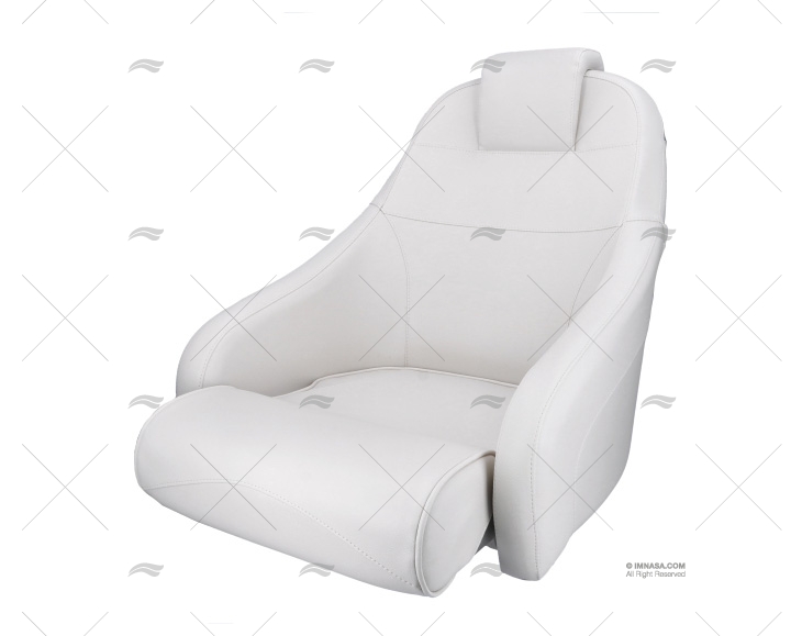 COMMANDER CHAIR 570X650 WHITE