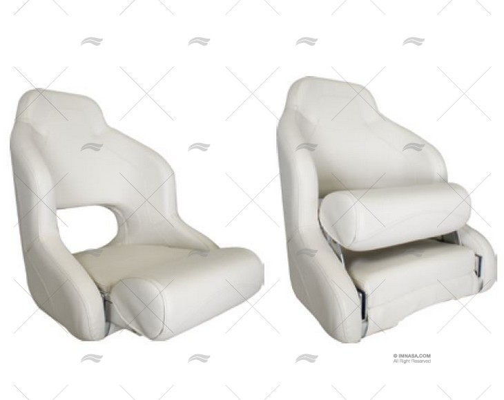 COMMANDER CHAIR 525X600 W/O WHITE