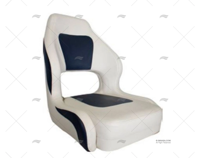 SEDILE 530X640 BIANCO-BLU