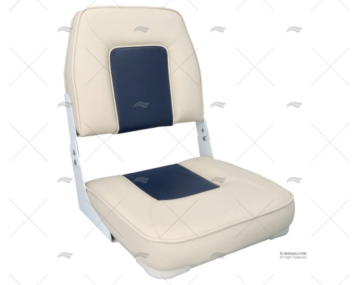 ASIENTO 430X520mm BLANCO AZUL