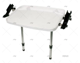 MESA PORTACANAS PESCA 705X370 C/PORTA
