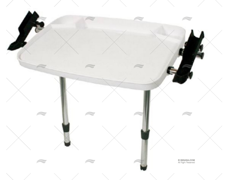 TAVOLO PORTACANNE PESCA 705X370 C/PORT
