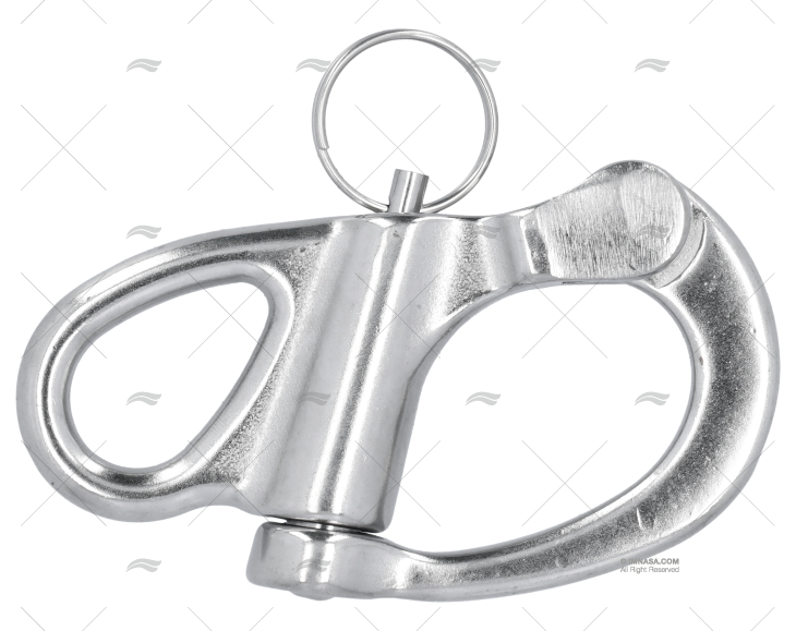 MOSCHETTONE RAPIDO FISSO INOX 96mm