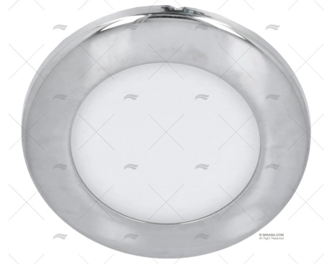 LED  LIGHT WHITE FLUSH INOX 12V