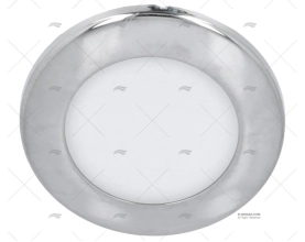 LED  LIGHT WHITE FLUSH INOX 12V