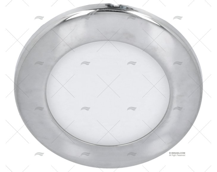 LUZ LED BRANCA EMBUTIDA INOX 304