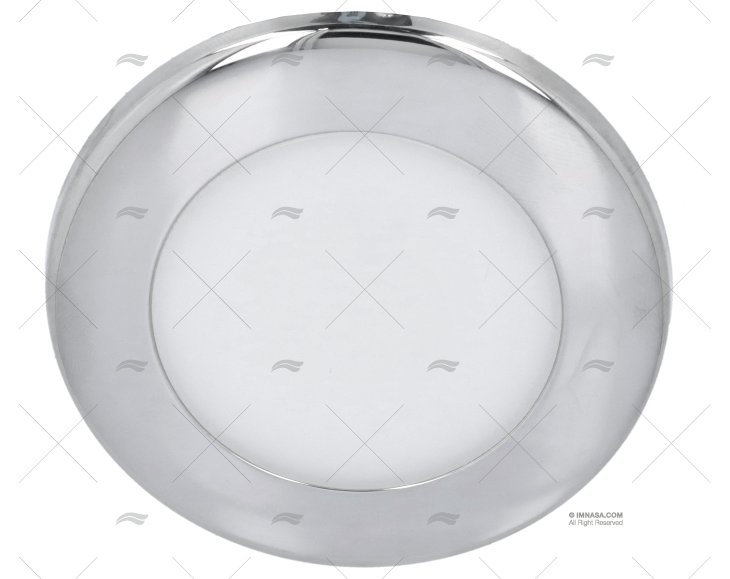 LUCE LED BIANCA BLU INCASSATA INOX 12V