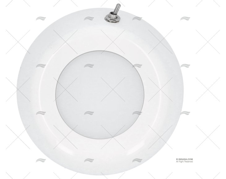 LUZ LED BRANCA SUPERFÍCIE PVC 12V