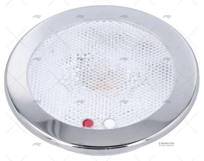 LUCE LED BIANCA ROSSA INCASSATA A SFIORAMENTO 12V