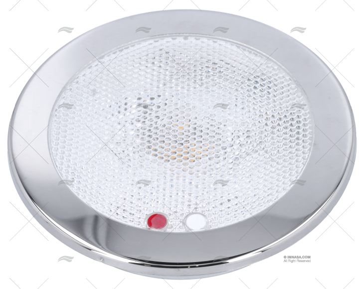 LUCE LED BIANCA ROSSA INCASSATA A SFIORAMENTO 12V