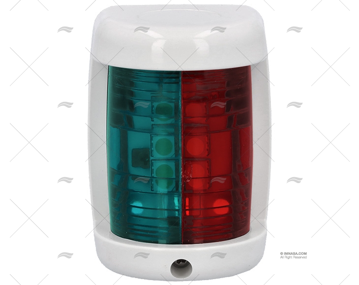 LUCE NAVIGAZIONE MINI BICOLORE LED 12V BIANCO