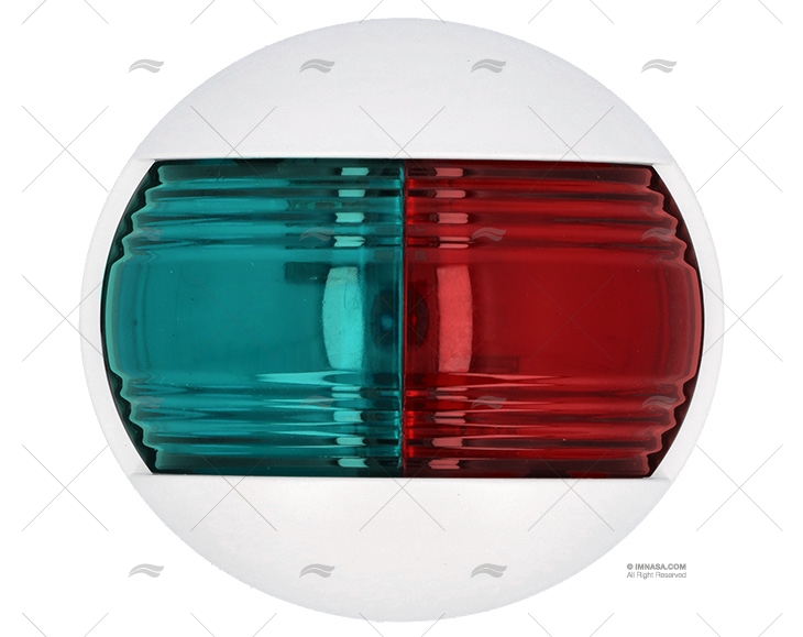 LUZ DE NAVEGAÇÃO BICOLOR  12V BRANCA