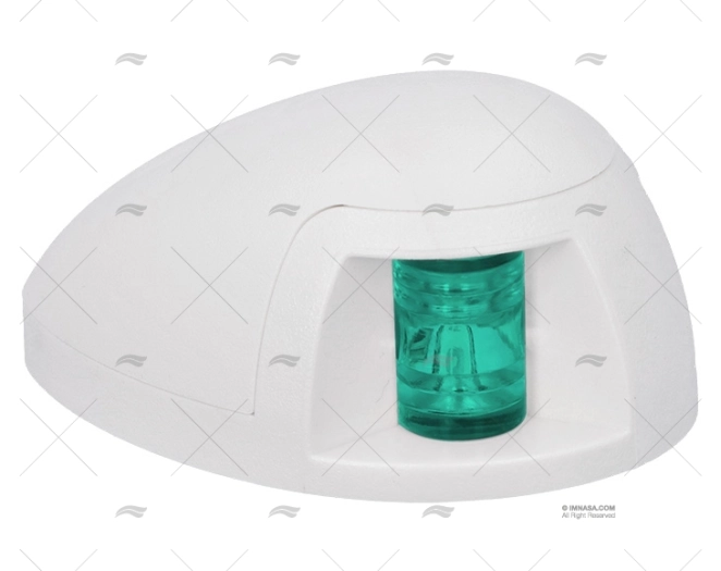 LUCE DI NAVIGAZIONE MINI BICOLORE LED 12V BIANCA
