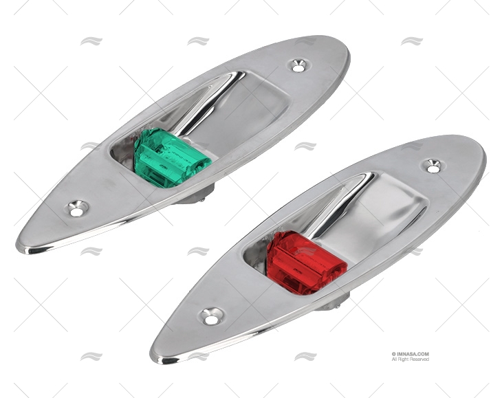 LUZ NAVEGAÇÃO BICOLOR LATERAL LED 12V I