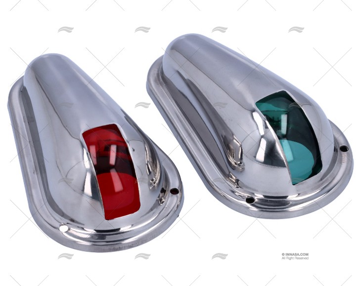 LUZ NAVEGACION 12V INOX