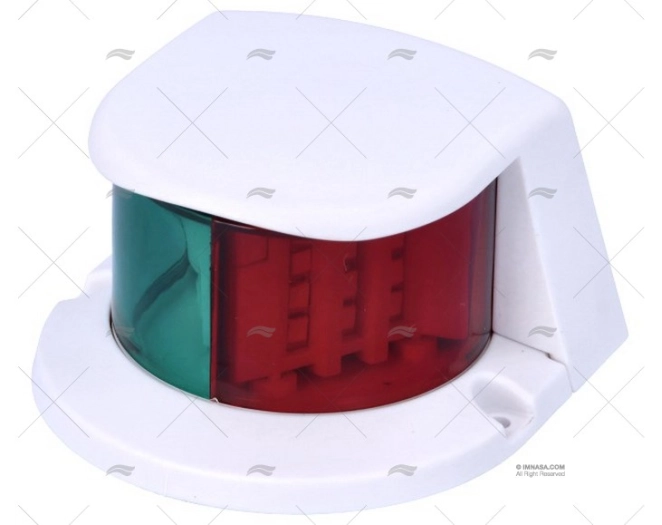 Luce di navigazione bicolore a Led 8-30V bianca