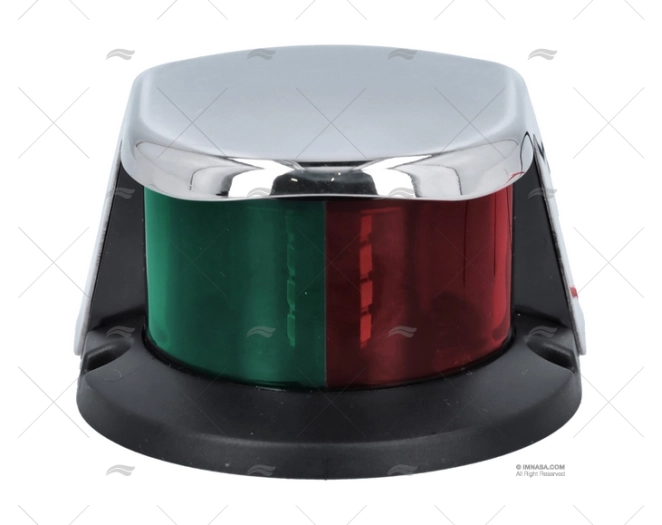 LUZ DE NAVEGAÇÃO BICOLOR LED 8-30V INOX