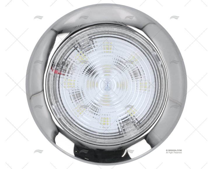 PLAFONIERA DA SUPERFICIE LED 12V INOX
