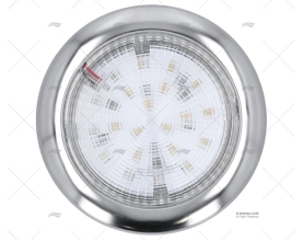 PLAFONIERA DA SUPERFICIE LED 12V INOX