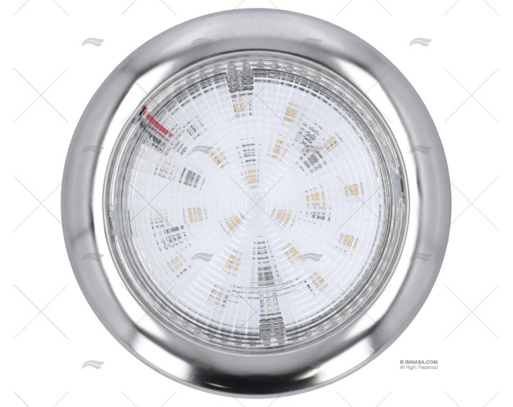 PLAFONIERA DA SUPERFICIE LED 12V INOX