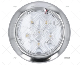 PLAFONIERA DA SUPERFICIE LED 12V INOX