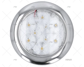 PLAFONIERA DA SUPERFICIE LED 12V INOX