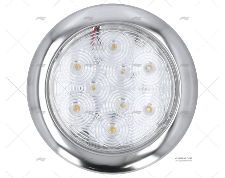 PLAFONNIER LED SAILLIE 12V INOX