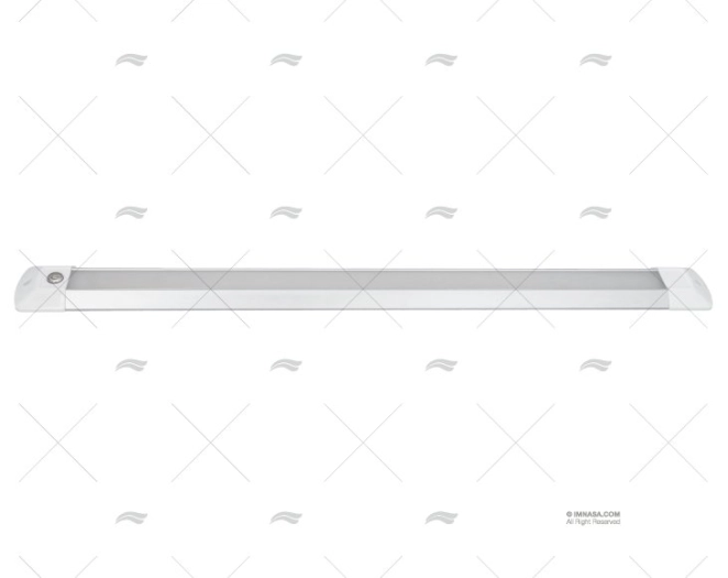 PLAFONIERA LED 10-30V BIANCO /ROSSO PVC