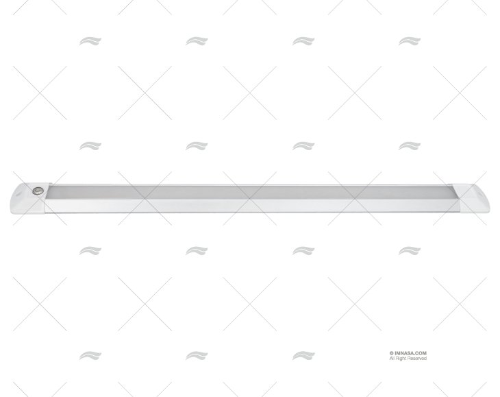 PLAFONIERA LED 10-30V BIANCO /ROSSO PVC