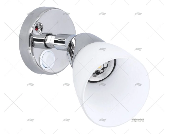LUCE LETTURA LED 10-30V INOX
