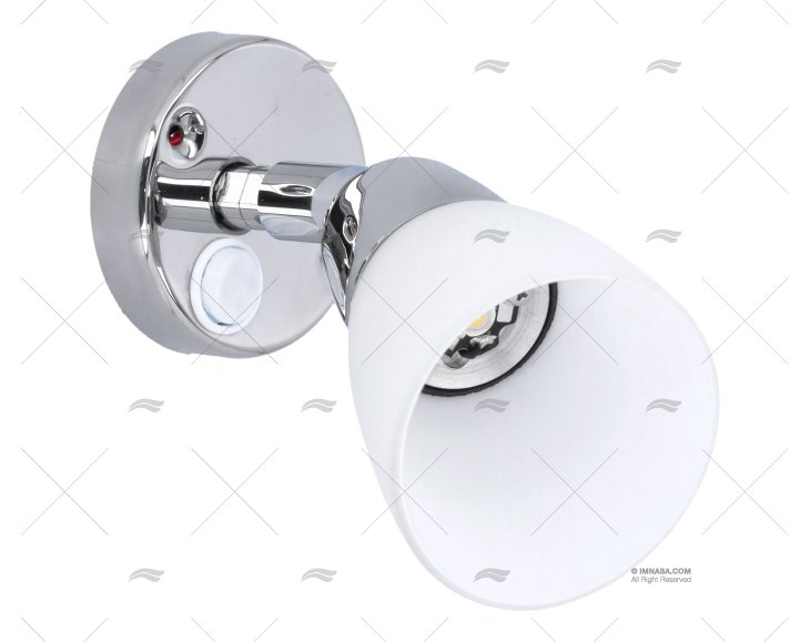 LUCE LETTURA LED 10-30V INOX