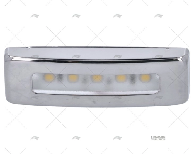 LED COURTESY LIGHT WHITE 12V INOX TOP