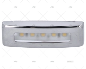LED COURTESY LIGHT WHITE 12V INOX TOP