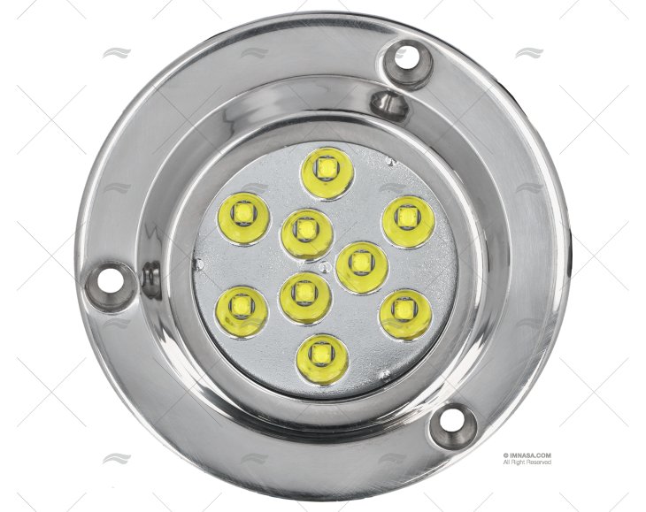 LED UNDERWATER LIGHT SURFACE 10-30V INOX