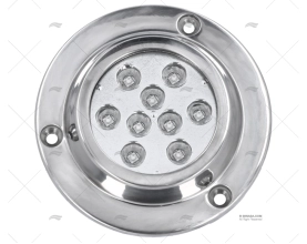 LUCE SOMMERSA BLU   10-30V INOX 3L