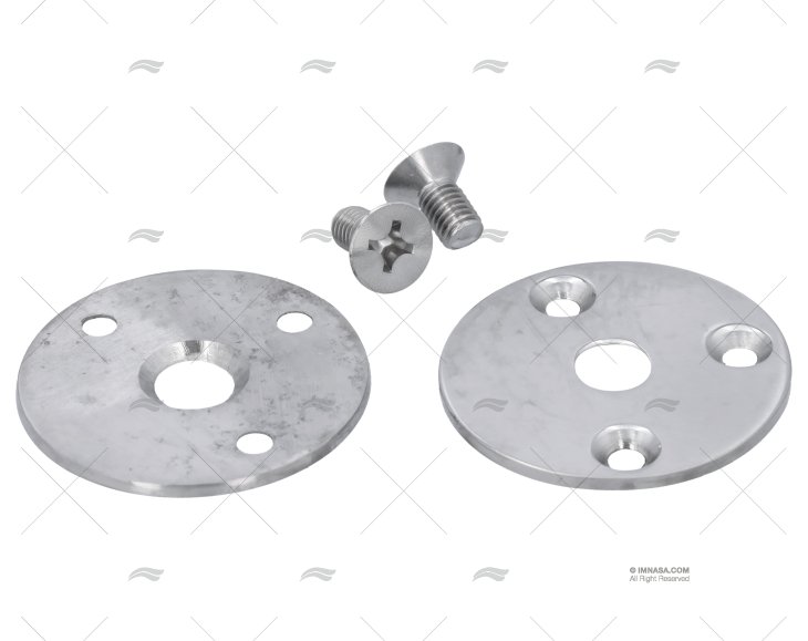 JEUX PLATINES RONDES INOX