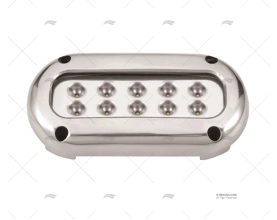 LUCE SUBACQUEA BIANCO 10-30V INOX 3L