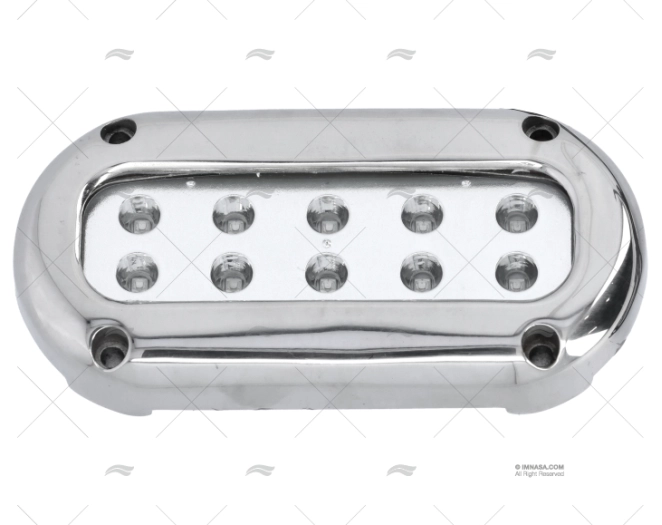 LUCE SUBACQUEA BLU   10-30V INOX 3L