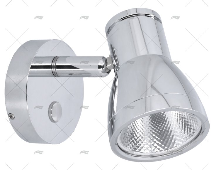 LUZ DE LEITURA LED 10-30V ALU CROMADA