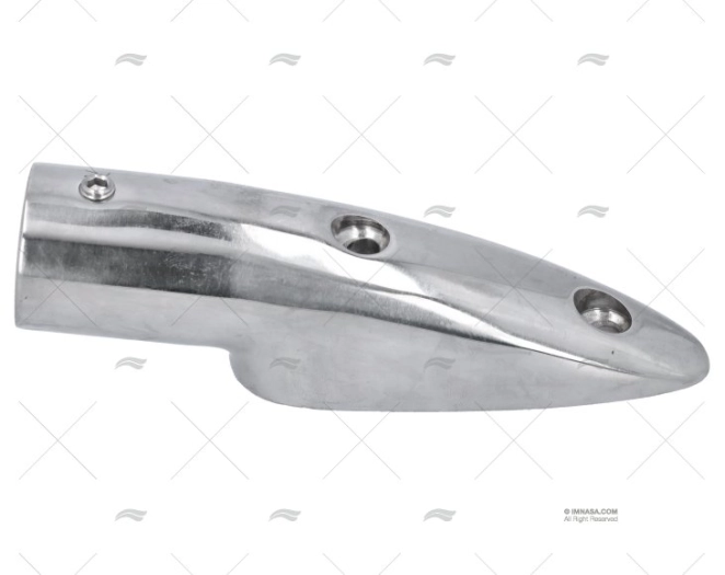TERMINALE CORRIMANO FEMMINA T22 ESTERNO INOX