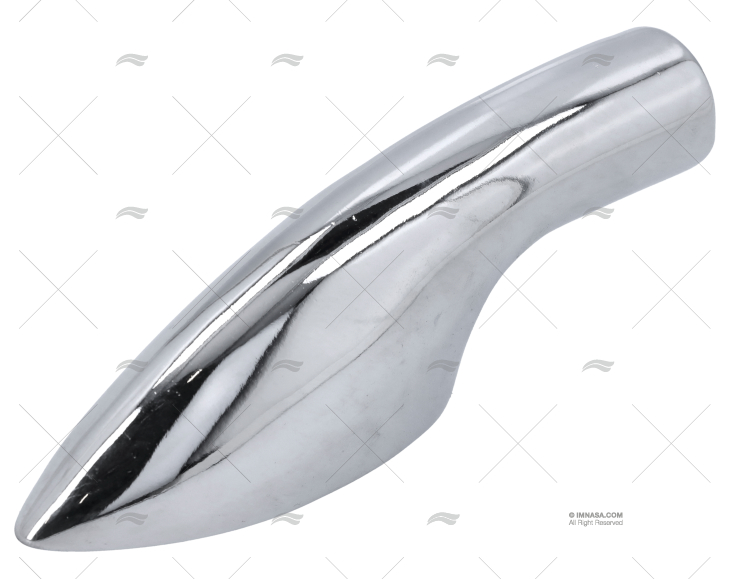 SUPPORTO CORRIMANO 20mm FINALE OTTONE CROMATO