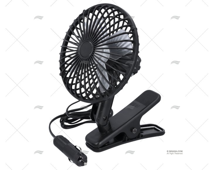 VENTILATORE NERO 12V