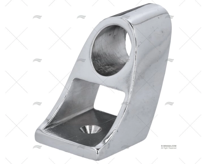 CHROMED HANDRAIL BRACKET BASE 35X37