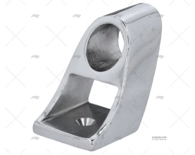SUPPORTO CORRIMANO 20mm INTERNO OTTONE CROMATO