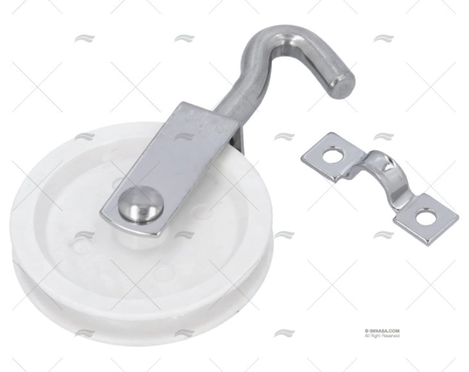 PULEGGIA BASCULANTE INOX