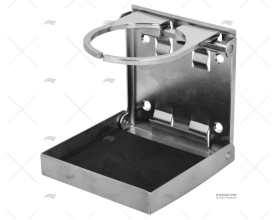 PORTA COPO AJUSTÁVEL INOX